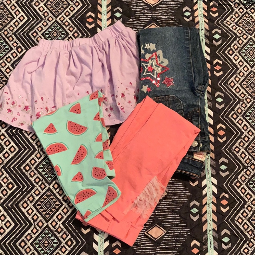 Girls Size 6 Bottoms Lot